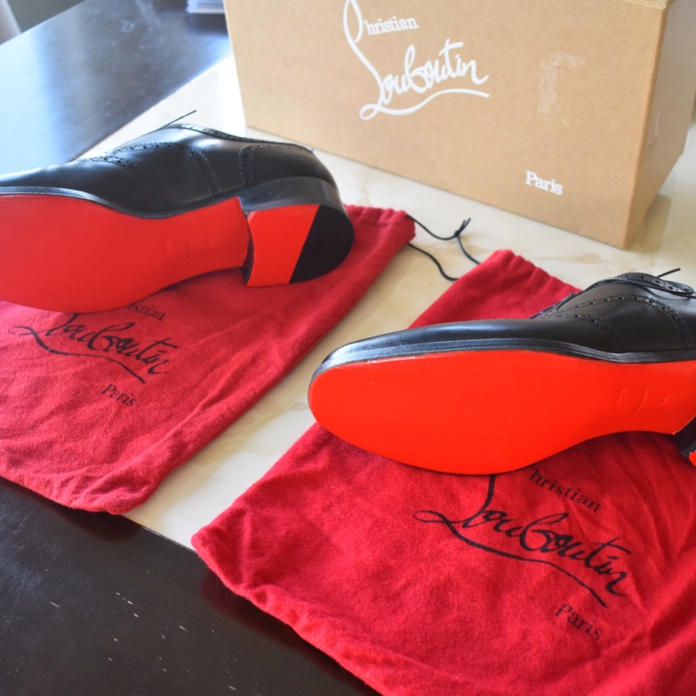 Authentic Christian Louboutin mens dress shoes Size 44